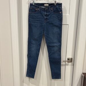 Madewell Dark Blue Skinny Jeans